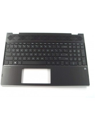 HP PAVILION X360 15-CR 15-CR0037WM 15-CR0051OD Palmrest Keyboard no Backlit Hole